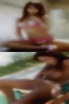 Nude women slime